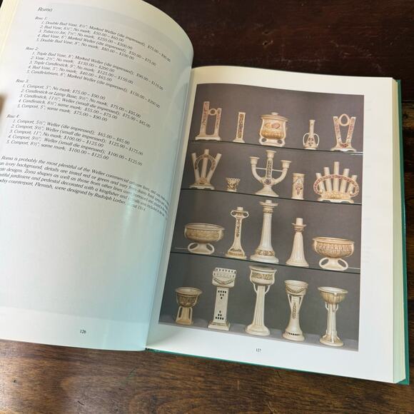 The Collectors Encyclopedia of Weller Pottery‎ Huxford Antique Vintage Reference - Picture 13 of 15